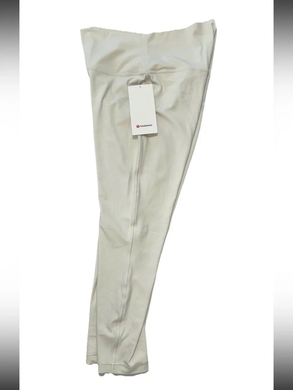 NWT*LULULEMON*SIZE 12*ALIGN HIGH RISE 25”LENGTH PANT*AUTHENTIC*BONE/IVORY*$98